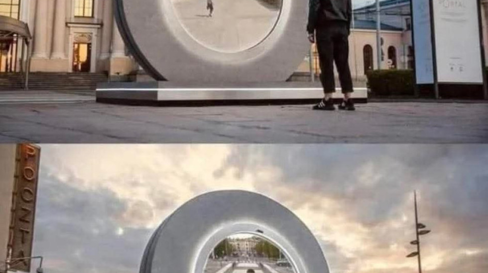 Nuk është fantashkencë: Një “portal” lidh dy qytete në 600 km distancë
