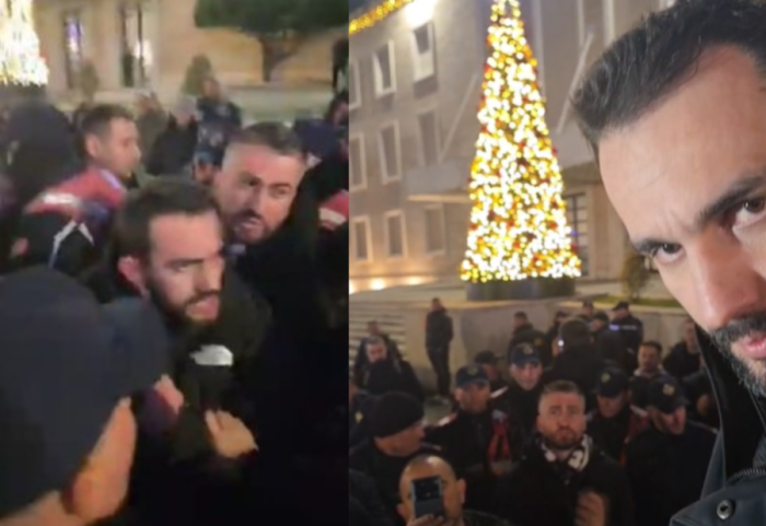 Një gjenerator bëhet çështje, përplasjes mes qytetarëve dhe policisë para Kryeministrisë