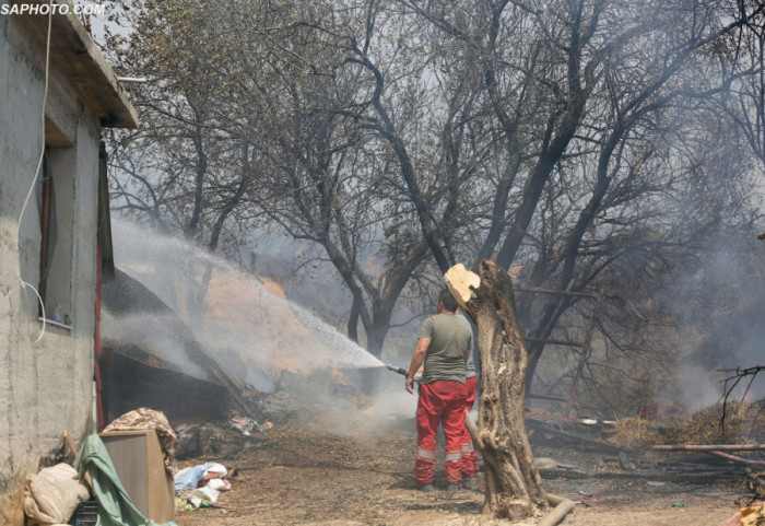 Shkrumbohet banesa në Lushnje, dyshohet për zjarrvënie të qëllimshme