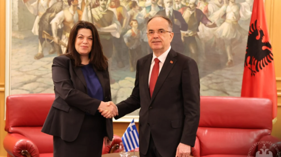 Begaj pret ambasadoren e re të Greqisë, temat e diskutimit