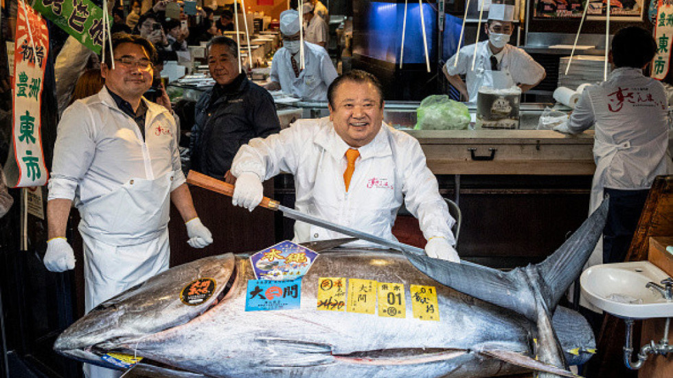 Ankand rekord në Tokio: peshku ton 243 kg shitet për 2.8 milionë euro