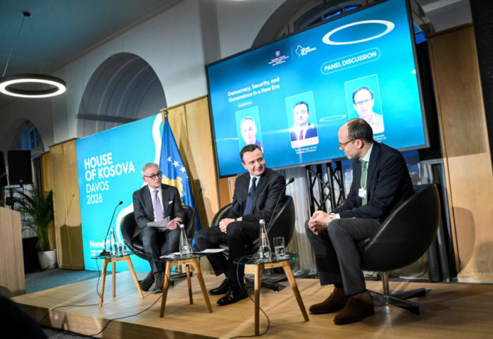 “Kosova dhe Shqipëria janë një komb”, Kurti në Davos: Të shuhen ëndrrat e Serbisë