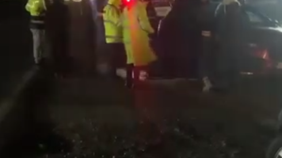 Aksidentohen katër makina në Lezhë, një grua shtatzënë përfundon në spital