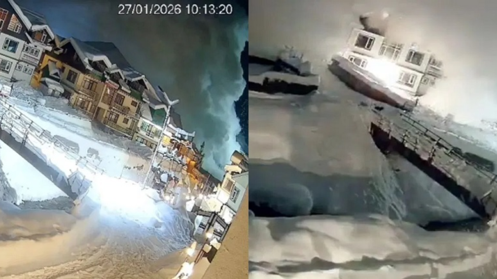 Pamjet tronditëse, orteku i dëborës godet fshatin turistik