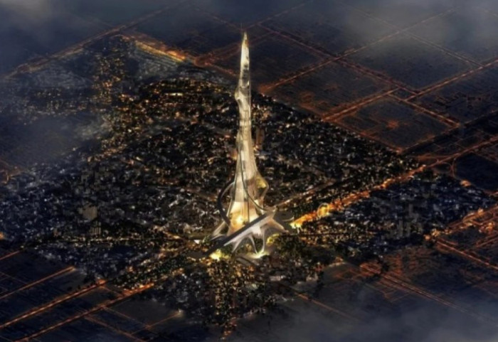 Qiellgërvishtësi që “prek” retë, Arabia Saudite po ndërton kullën 2 km të lartë