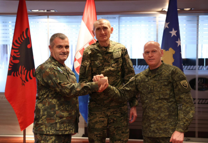 Stërvitja e parë trilaterale mes Shqipërisë, Kroacisë dhe Kosovës