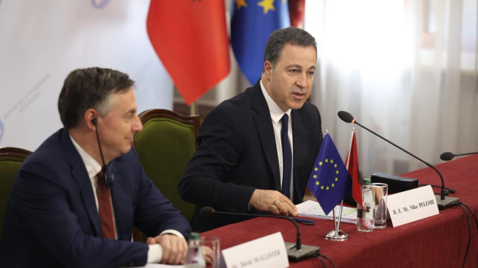 Mbërrin në Shqipëri delegacioni i PE, Peleshi takon McAllister