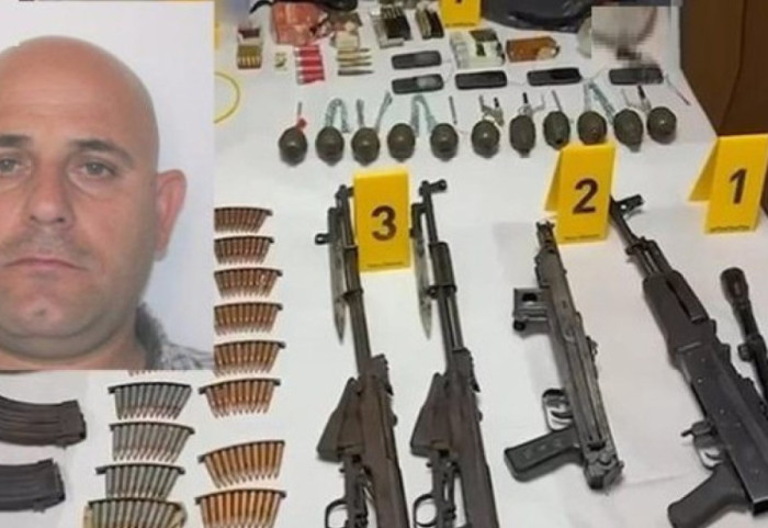 “Furnitorit” të dyshuar të atentatit në Rinas i gjendet arsenal armësh e municionesh