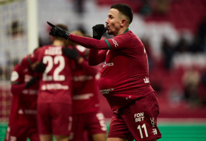 Nazmi Gripshi debuton me gol për Rubin Kazan dhe shpallet “Lojtari i Ndeshjes”