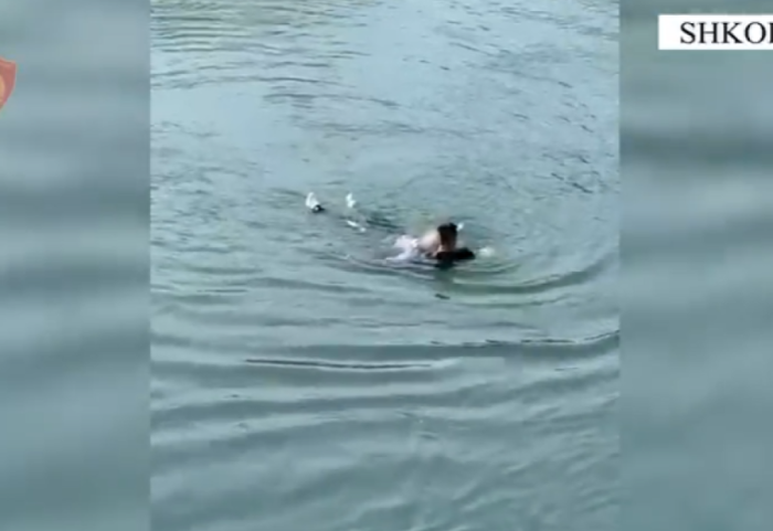 Polici bën heroin në Shkodër, hidhet në Bunë dhe shpëton një grua nga mbytja