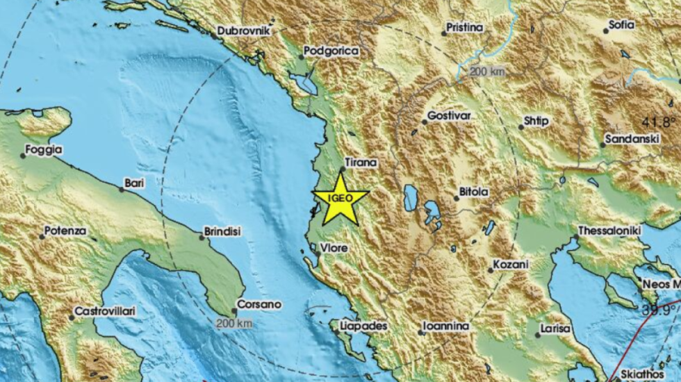 Tërmeti zgjon herët gjysmën e Shqipërisë, lëkundjet ndjehen në disa qytete