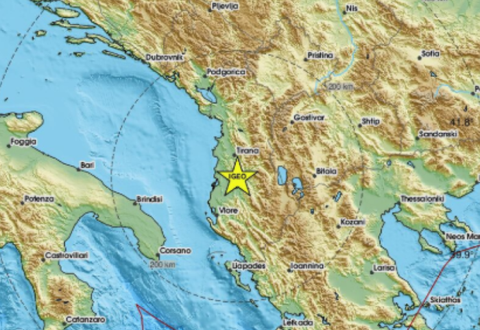 Tjetër tërmet në Shqipëri, lëkundjet ndjehen në disa qytete