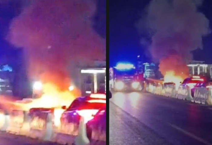 Makina shkrumbohet nga flakët, aksident i rëndë në dalje të kryeqytetit