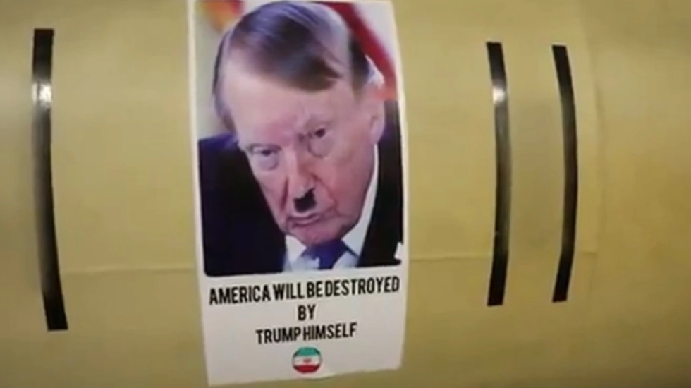 Garda Revolucionare shfaq Trumpin si Hitleri dhe zbulon raketahedhësit e rinj