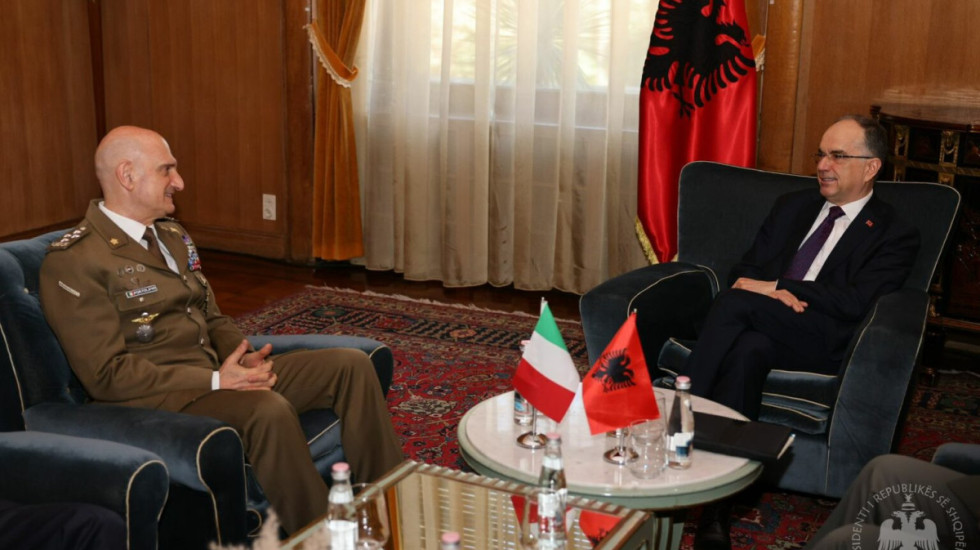 Siguria rajonale në Ballkan, presidenti Begaj takon shefin e ushtrisë italiane