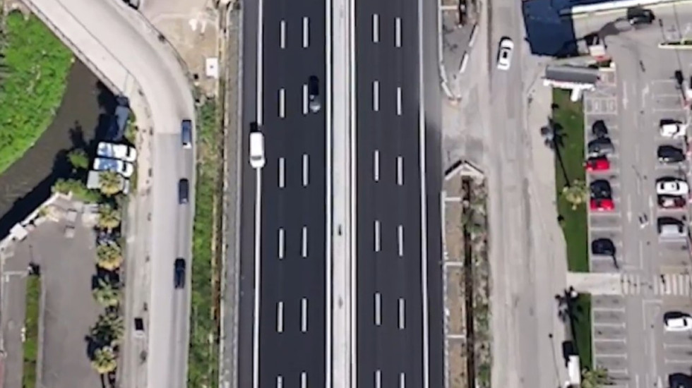 Hapet plotësisht segmenti i zgjeruar i autostradës Tiranë–Durrës, 6 km me 4 korsi deri te mbikalimi i Rinasit