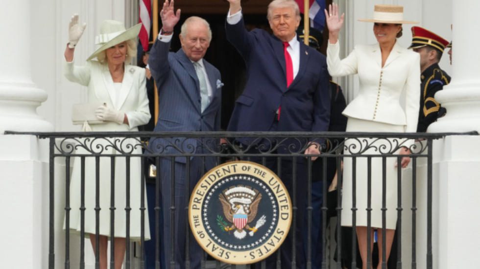 Mbreti Charles në Shtëpinë e Bardhë, takim me Trump dhe mesazhe për forcimin e aleancës SHBA-Britani