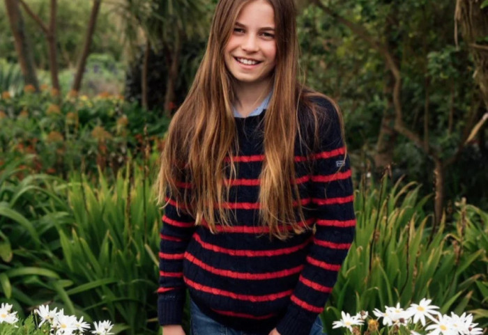 Princesha Charlotte mbush 11 vjeç dhe shkëlqen në foton e ditëlindjes