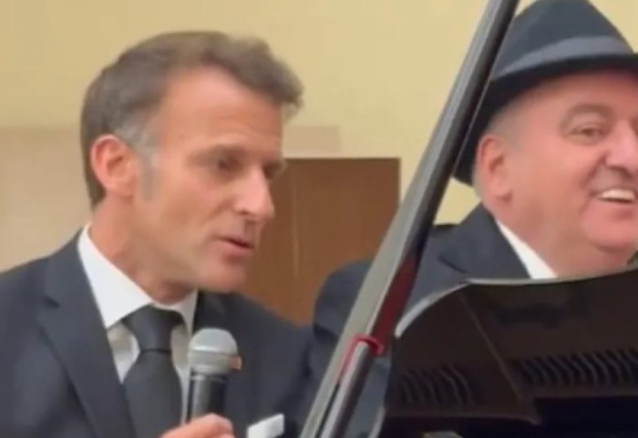 Dueti i liderëve, Macron këndon La Bohème, kryeministri armen luan në piano