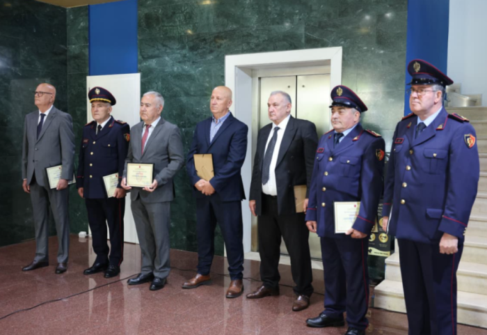 Pas 40 vitesh në uniformën blu, nderohen 7 efektivë të Policisë së Shtetit