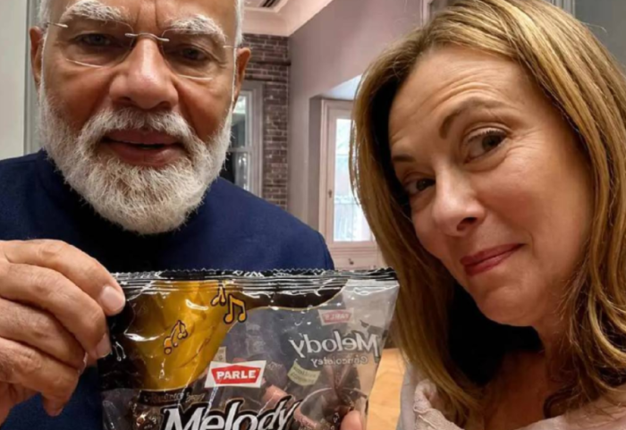 Kryeministri indian i dhuron Melonit karamele 'Melody' dhe bashkë trondisin bursën