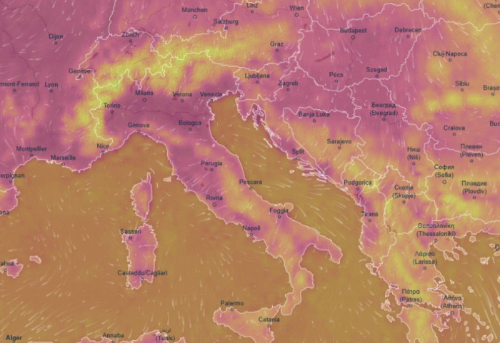 Europa merr “flakë”: Valë e pazakontë të nxehti, me temperatura deri në 15°C mbi normalen
