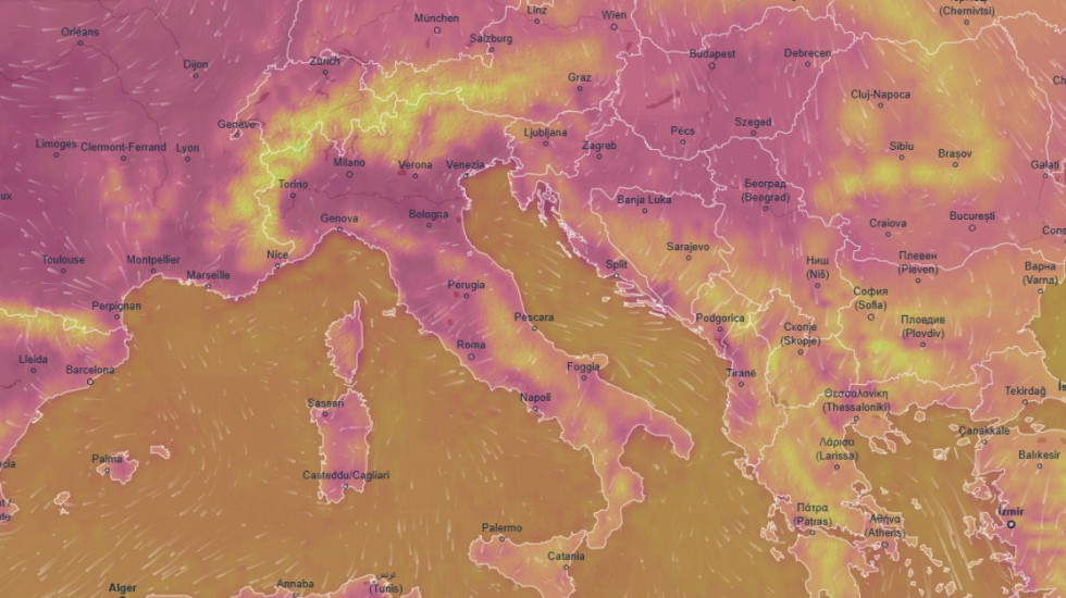 Europa merr “flakë”: Valë e pazakontë të nxehti, me temperatura deri në 15°C mbi normalen