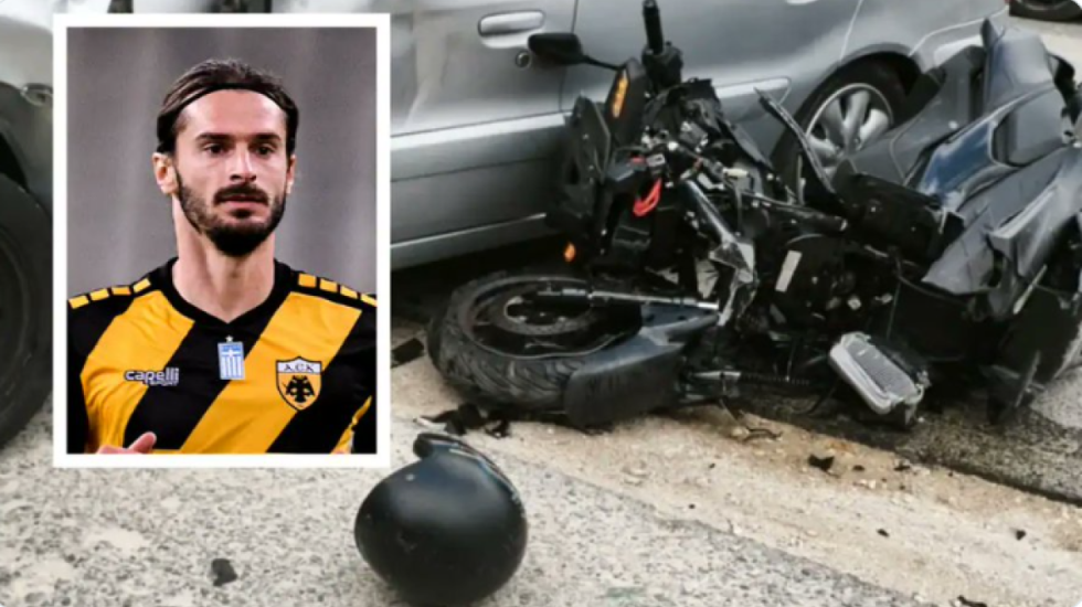 Aksident horror me motor për ish-futbollistin e AEK-ut, në gjendje të rëndë