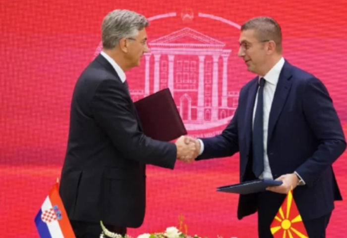 Kroacia dhe Maqedonia e Veriut nënshkruajnë marrëveshjen e bashkëpunimit strategjik