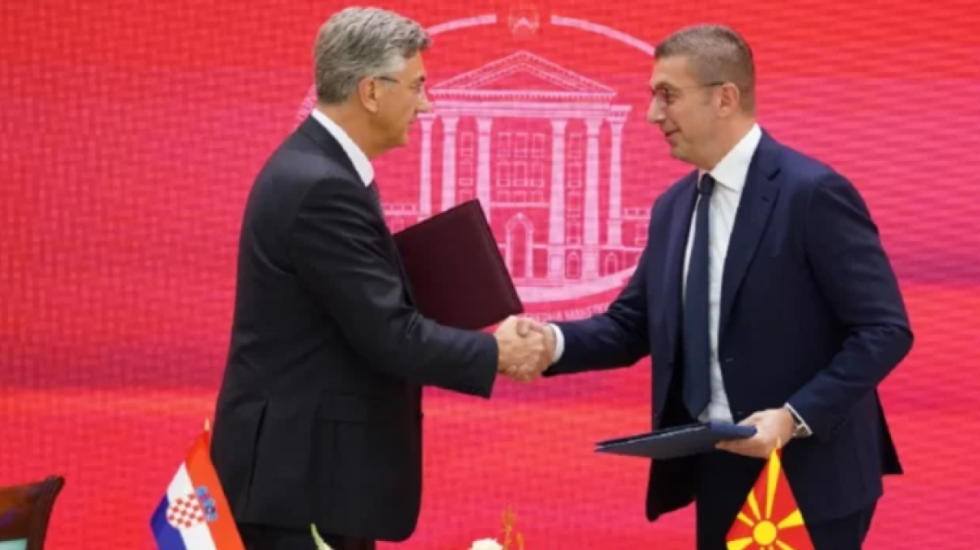 Kroacia dhe Maqedonia e Veriut nënshkruajnë marrëveshjen e bashkëpunimit strategjik