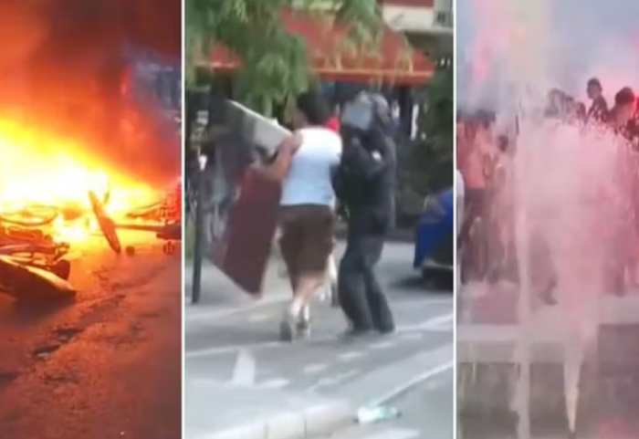 Bilanc lufte në Paris: Shtatë agjentë të plagosur gjatë festimeve, mbi 400 të arrestuar