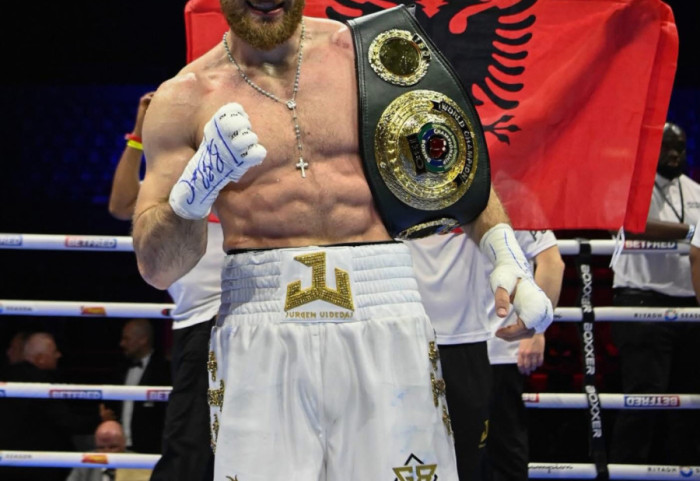 Kampioni i boksit, Jurgen Uldedaj mbron titullin botëror IBO në Londër