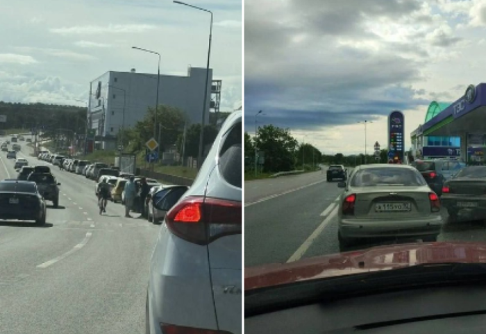 Superfuqia e naftës mbetet pa naftë: Radhë gjigande në pikat e boshatisura të karburanteve
