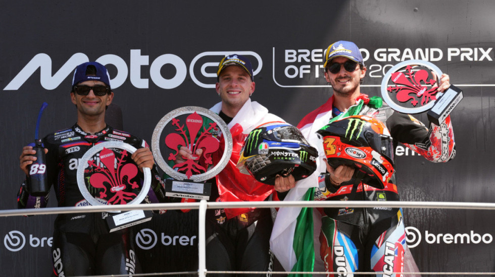 MotoGP, fiton Bezzecchi. Në podium dhe Martin e Bagnaia